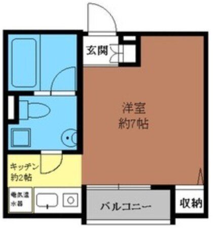 エストライフ東大泉の物件間取画像